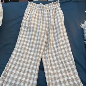 Aerie plaid pants